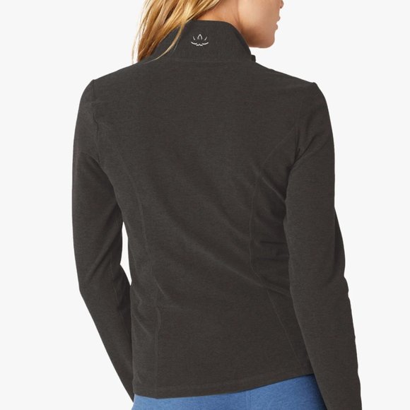 NWT Beyond Yoga Spacedye On The Go Mock Neck Jacket - Picture 3 of 16